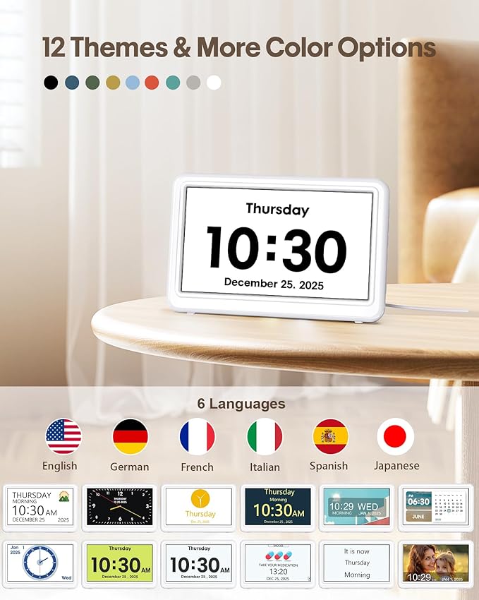 Digital Clock with Date and Week - Image 4
