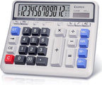 Comix Desktop Calculator Solar Battery Dual Power by Comix