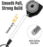 MNGARISTA 2 Pack Heavy Duty Badge Holder, Vertical ID Card Holder - Image 3