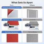 UNECHO 12 Pack 12" X 12" X 0.4" Acoustic Panels - Image 4