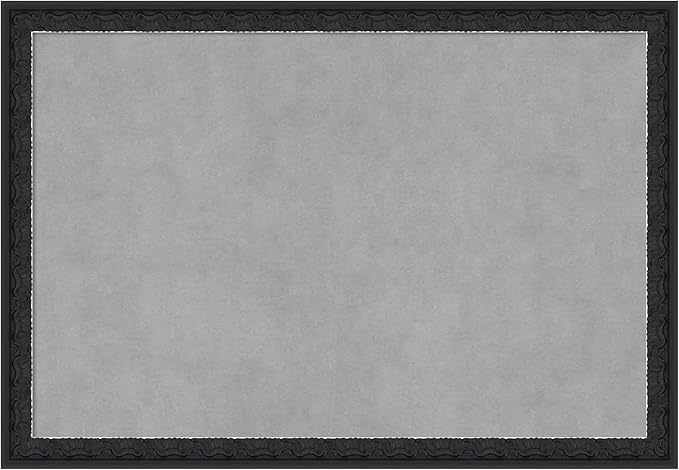 Amanti Art Black Framed Magnetic Board 18x26 Medium Vision Board by AmantiArt