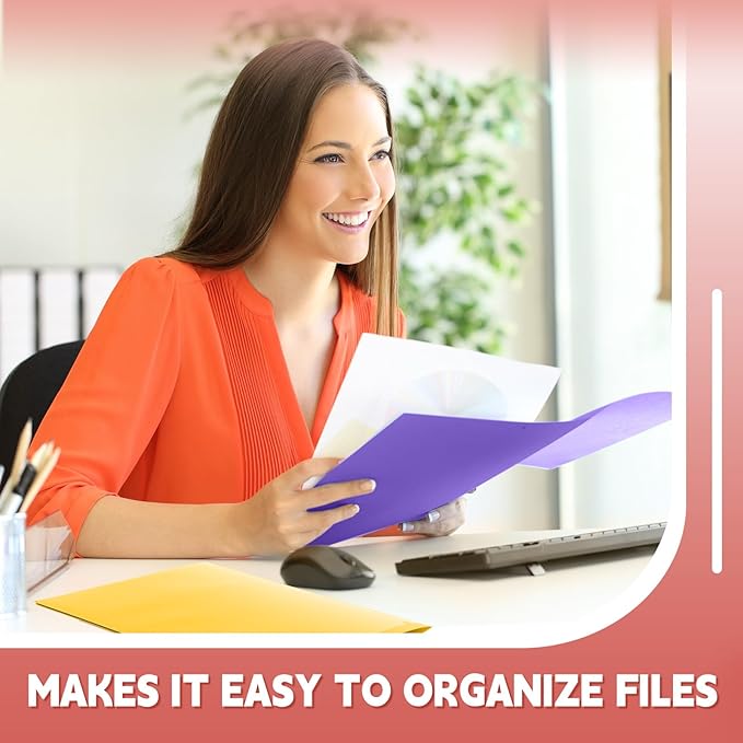 Henoyso 12 Pcs Plastic Folders - Image 5