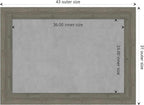 Amanti Art Grey Framed Magnetic Board 31x43 Large Vision Board - Image 4