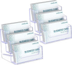 Uniclife 2 Pack Acrylic Business Card Holder by UnicLife
