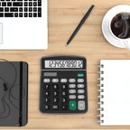 Calculators, Splaks 2 Pack Standard Functional Desktop Calculators Sola and AA - Image 7