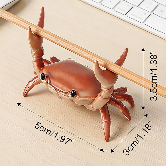 4PCS Desk Crab Pen Holder, Creative Crab Pen Holder, New Cute Crab-Shaped Pen - Image 6