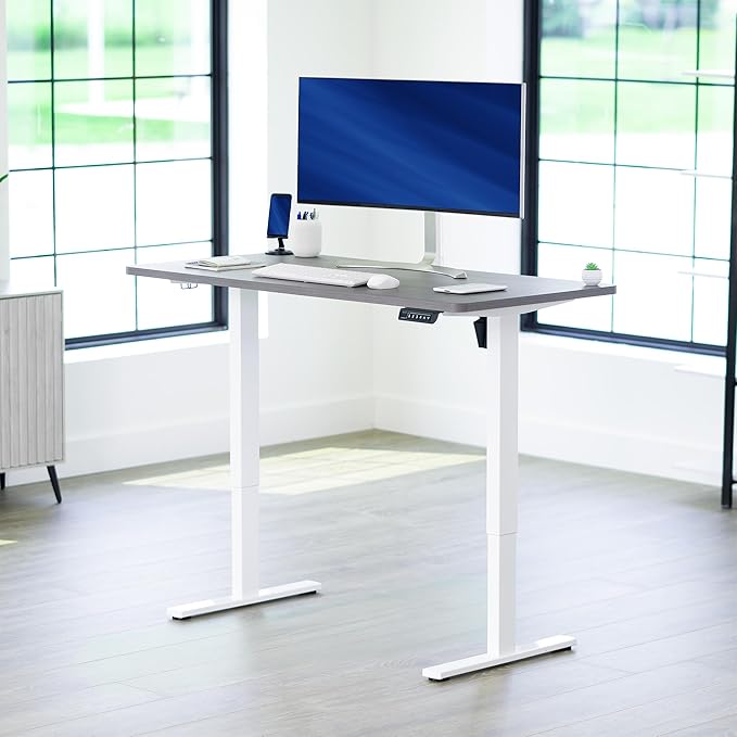 VIVO Electric 55 x 28 in Standing Desk, Memory Height Adjustment, 1B Series - Image 2