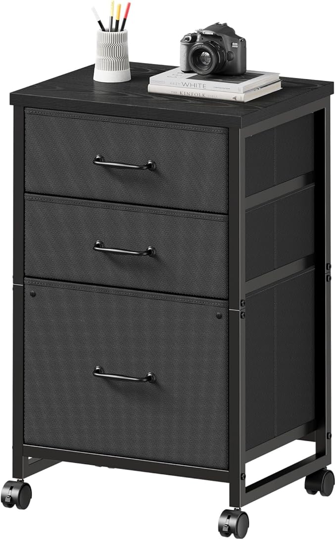 Maihail 3 Drawer Mobile File Cabinet by Maihail