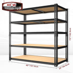 ZEUKMXOO Garage Racks for Storage，5-Tier Adjustable Garage Shelving Storage - Image 3