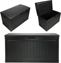 Suncast 80-Gal. Waterproof Resin Large Outdoor Patio Deck Box