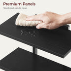 mahancris clamp on desk organizer, 3-tier desktop bookshelf, package contents