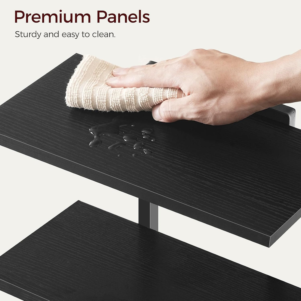 mahancris clamp on desk organizer, 3-tier desktop bookshelf, package contents