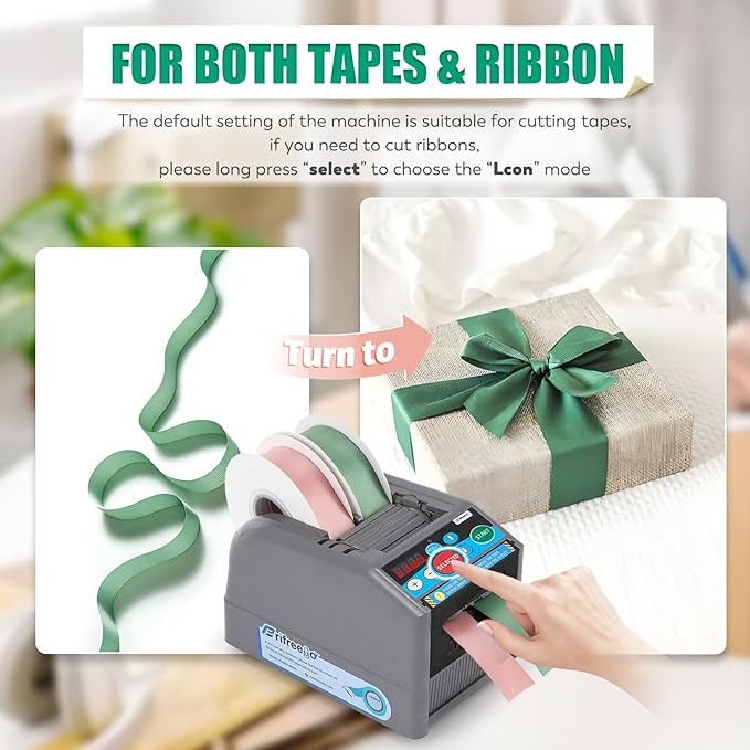 Frifreego Automatic Tape Dispenser Electric Tape Cutter, - Image 3