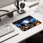Auhoahsil Mouse Pad, 12 x 10 in Van Gogh Style Cat Theme Computer Mouse Pad - Image 6