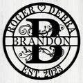 Custom Metal Monogram, Personalized Last Name Décor, Custom Name Signs by Unknown