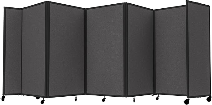 Versare Room Divider 360 Portable Wall Partition | Folding Panels | Large by VERSARE