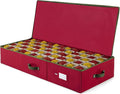 ZOBER Underbed Christmas Ornament Storage Box by ZOBER