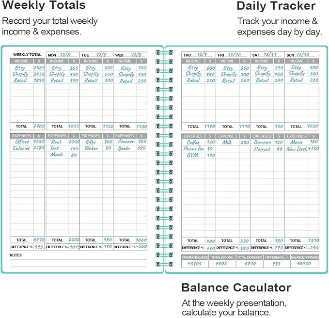 Heveboik Income & Expense Log Book - Image 3