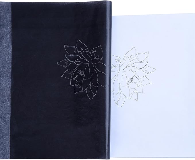 Outus 30 Pack Carbon Papers for Tracing, Graphite Carbon Copy Tracing Paper for - Image 2