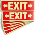 iSYFIX Exit Signs with Directional Right & Left Arrow, Glow in the Dark by iSYFIXPREMIUMSIGNS