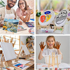 ESRICH 8 Pack 11.8" Wood Easels, Tabletop Easel - Image 7