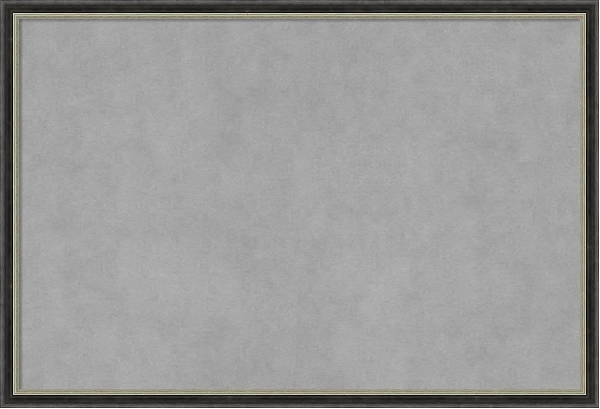 Amanti Art Black Framed Magnetic Board 17x25 Medium Vision Board