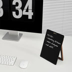 Desktop Black Glass Dry Erase Whiteboard - Image 7