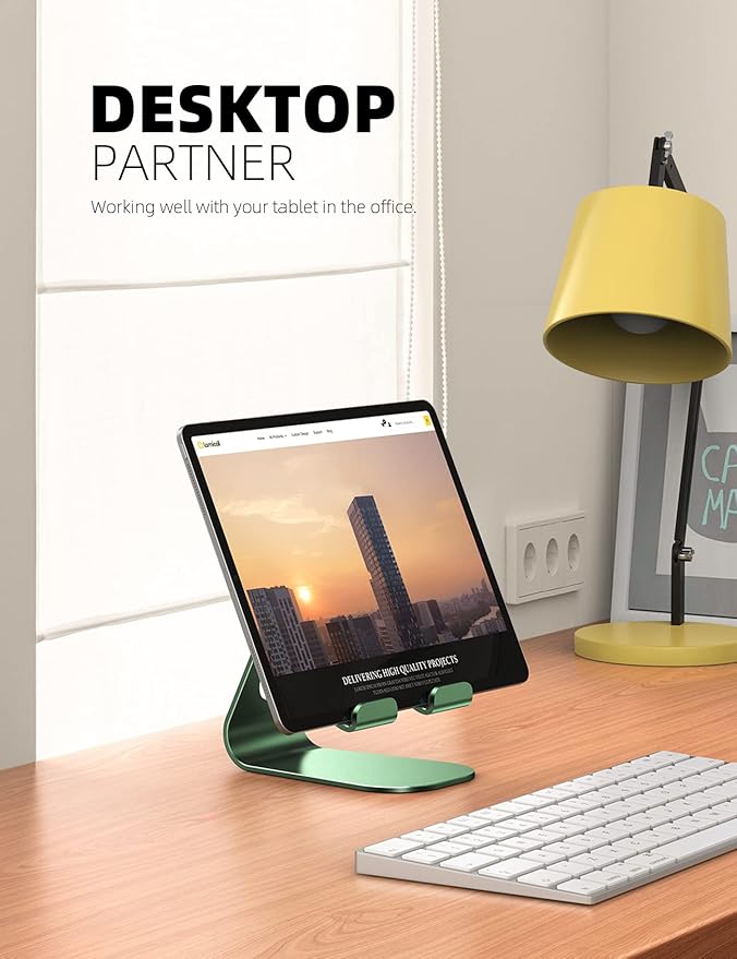 Lamicall Tablet Stand, Adjustable Tablet Holder - Image 3
