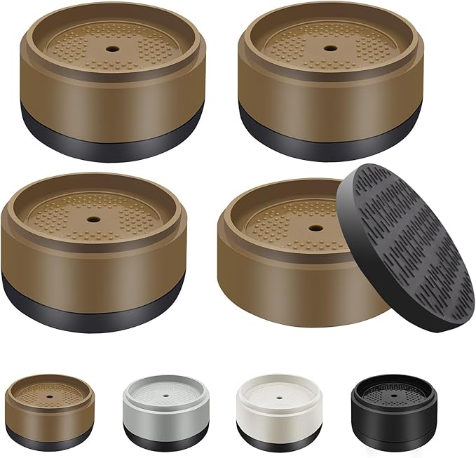 Furniture Risers Bed Risers Heavy Duty 1 inch, 2 inch, 3 inch, 4 inch Round by EnjoyLifeEnjoyHappiness