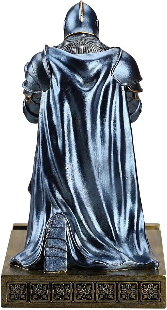 Amoysanli Medieval Armored Warrior Wearing Outerwear, Mobile Phone Stand Knight - Image 5