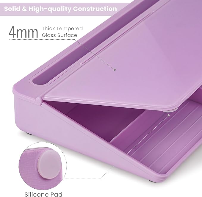 Varhomax Glass Desk Whiteboard - Image 3
