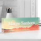 Personalized Name Plate for Desk Custom Acrylic Desk Name Plate Custom Employee - Image 4