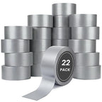 TOMAIX 22 Rolls Heavy Duty Duct Tape Bulk, 720 Yards, Waterproof & Strong by Unknown