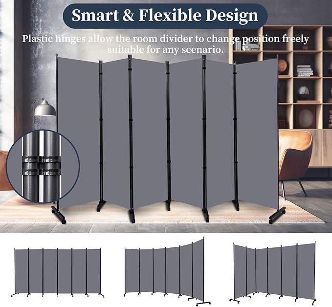Room Divider Folding Privacy Screens - Image 5