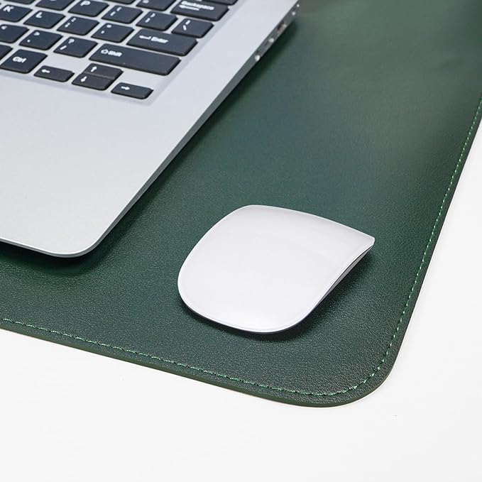 AFIING Leather Desk pad Protector, Large Non-Slip Office Desk Mat - Image 4