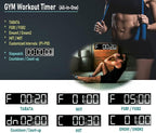 ETEBRG 26'' Huge Digital Wall Clock, Home Gym Interval Workout Timers, - Image 5