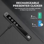 AMERTEER Wireless Presenter Remote – Presentation Clicker - Image 4