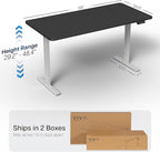 VIVO Electric 60 x 30 in Standing Desk, Memory Height Adjustment, 1B Series - Image 3