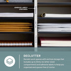 Safco Literature Organizer, 36 Compartments, Office and Classroom Mailbox - Image 3