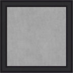 Amanti Art Black Framed Magnetic Board 29x29 Medium Vision Board by AmantiArt