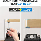 Extra Large Under Desk Cable Management, Cinati 25" Wire Organizers No Drill - Image 4
