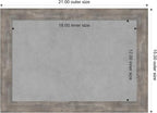 Amanti Art Silver Framed Magnetic Board 15x21 Small Vision Board - Image 4