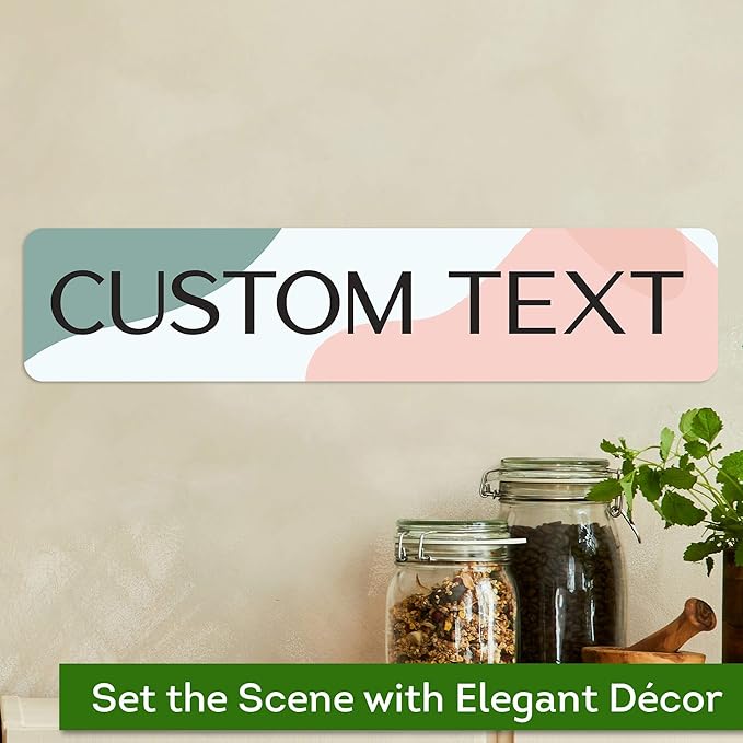 Custom Sign, Custom Street Sign, 11 Font Colors, 13 Font Styles, 4 Hole Options - Image 4