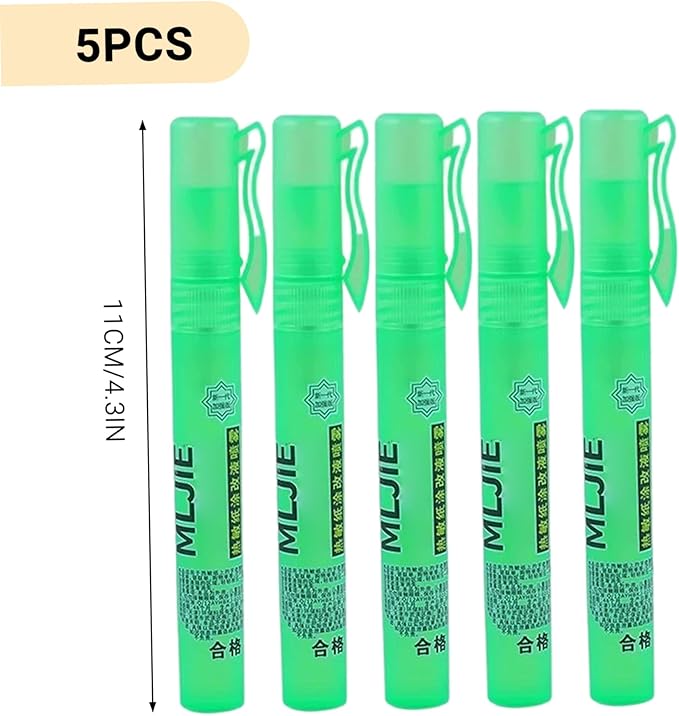 Hbbgdiy 5Pcs White Out Liquid Information Protection Correction Fluid - Image 4