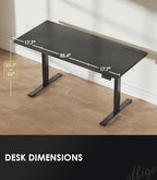 OffiGo 71 Inch Executive Electric Standing Desk, Height Adjustable Desk - Image 8
