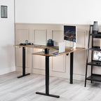 VIVO Electric Corner 75 x 63 inch L-Shaped Standing Desk, Memory Height - Image 7