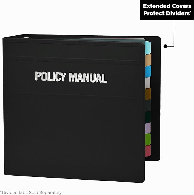 Carstens 4-Inch Heavy Duty Round Ring Binder - Image 5