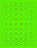 NextDayLabels - 8-1/2 x 11 Neon Color High Light Fluorescent Labels by NextDayLabels