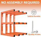 yyr wood organizer and lumber storage rack wall, close-up detail