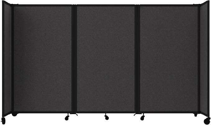 Versare Room Divider 360 Portable Wall Partition | Folding Panels | Large by VERSARE